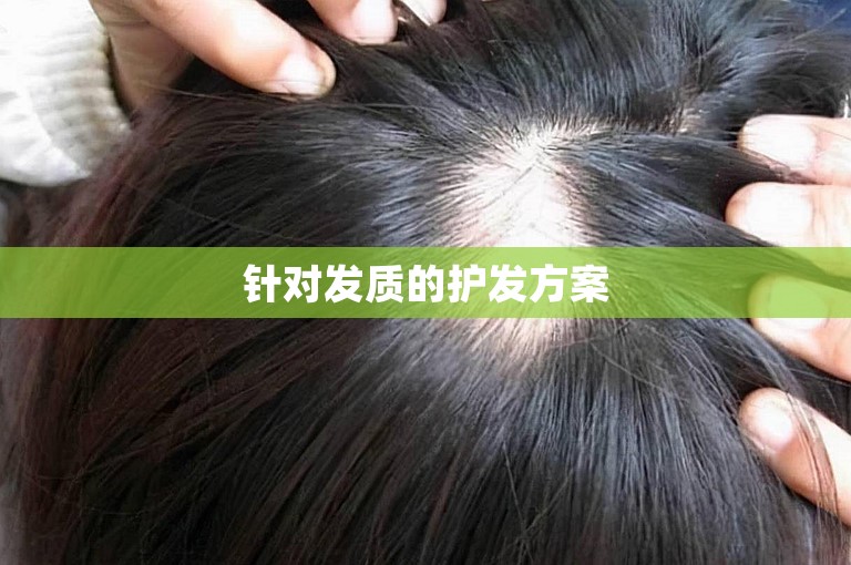 针对发质的护发方案